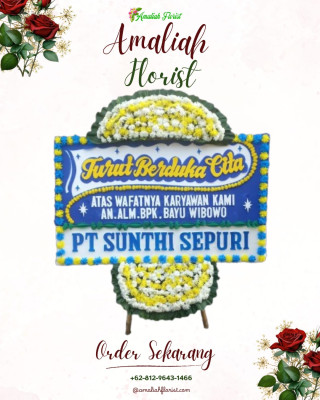Papan Bunga Duka di Bungku Utara
