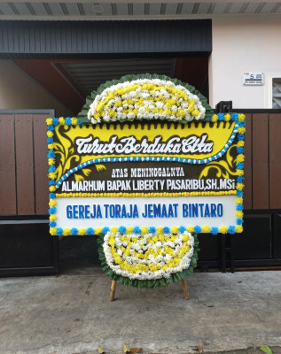 Papan Bunga Duka di Bungku Utara