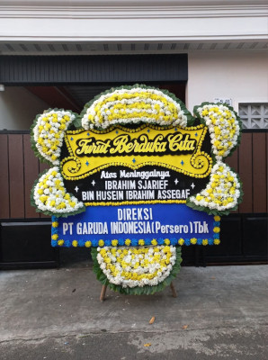 Papan Bunga Duka di Bungku Utara
