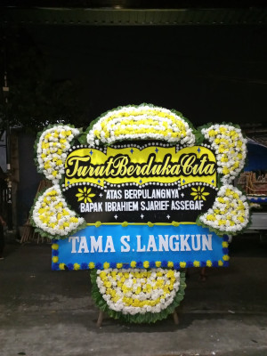 Papan Bunga Duka di Bungku Utara