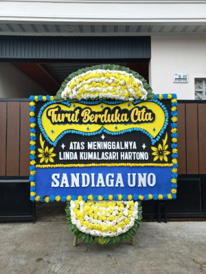 Papan Bunga Duka di Bungku Utara